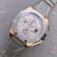 Swiss 7750 Audemars Piguet Replica Watch Rose Gold Silver Rubber Band (3)_th.jpg